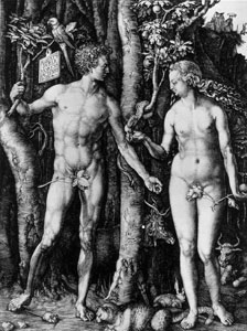 Durer. Adam and Eve